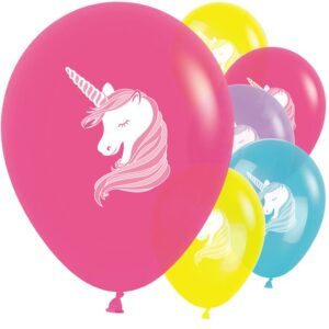 MAGICAL UNICORN BALLONER 6STK 30CM
